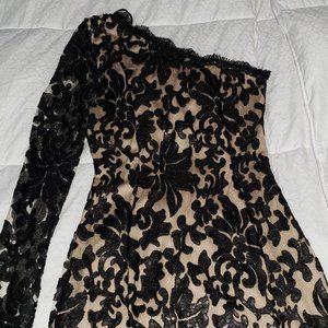 Elegant sequins dress